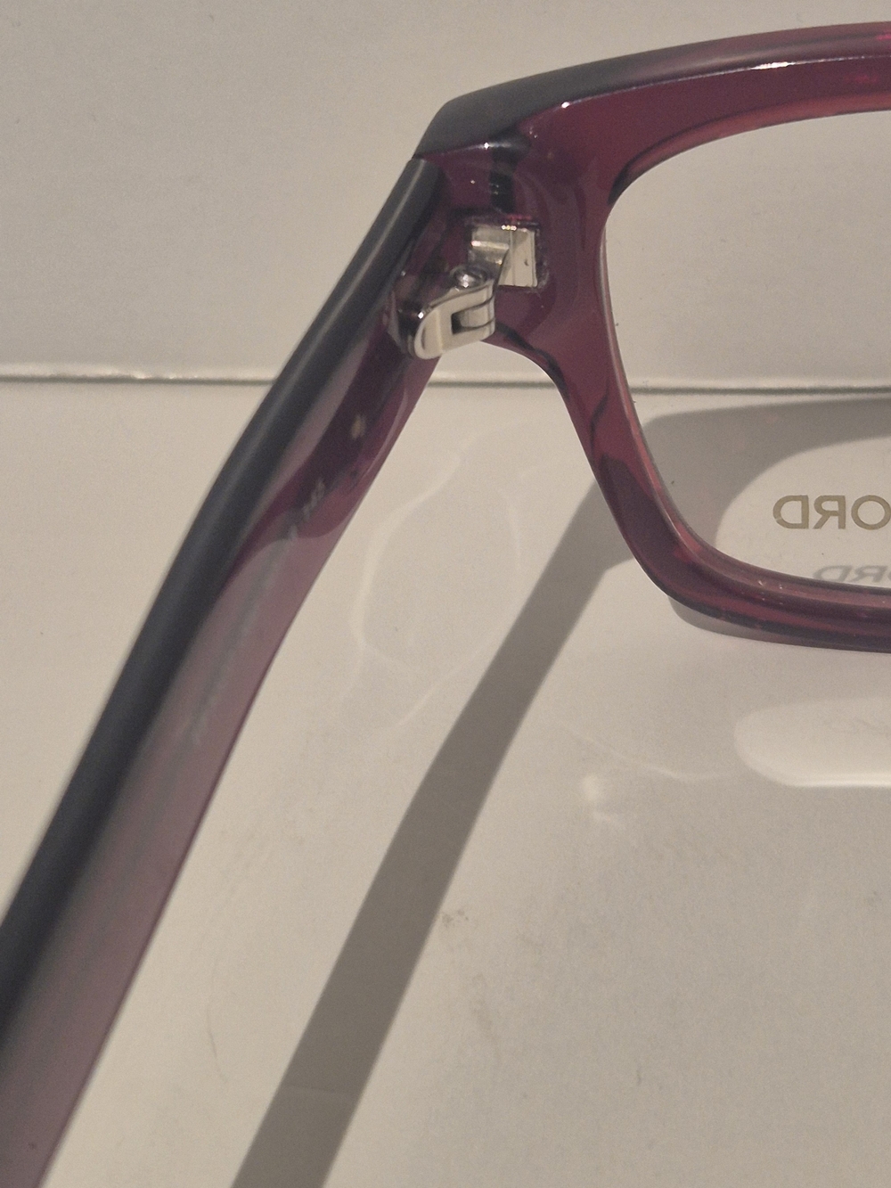 Tom Ford 5527 066 50 mm Red Eyeglasses - Picture 7 of 13